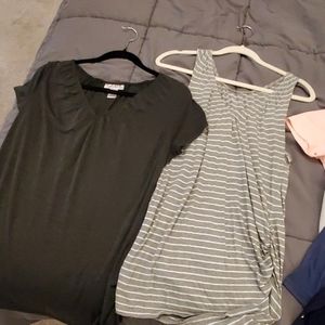 Nursing friendly shirts